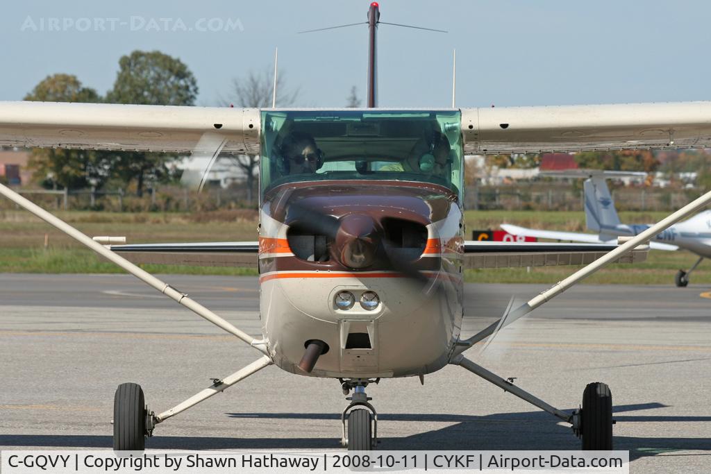 C-GQVY, 1979 Cessna 172N C/N 17273096, Going though checklist before Taxi