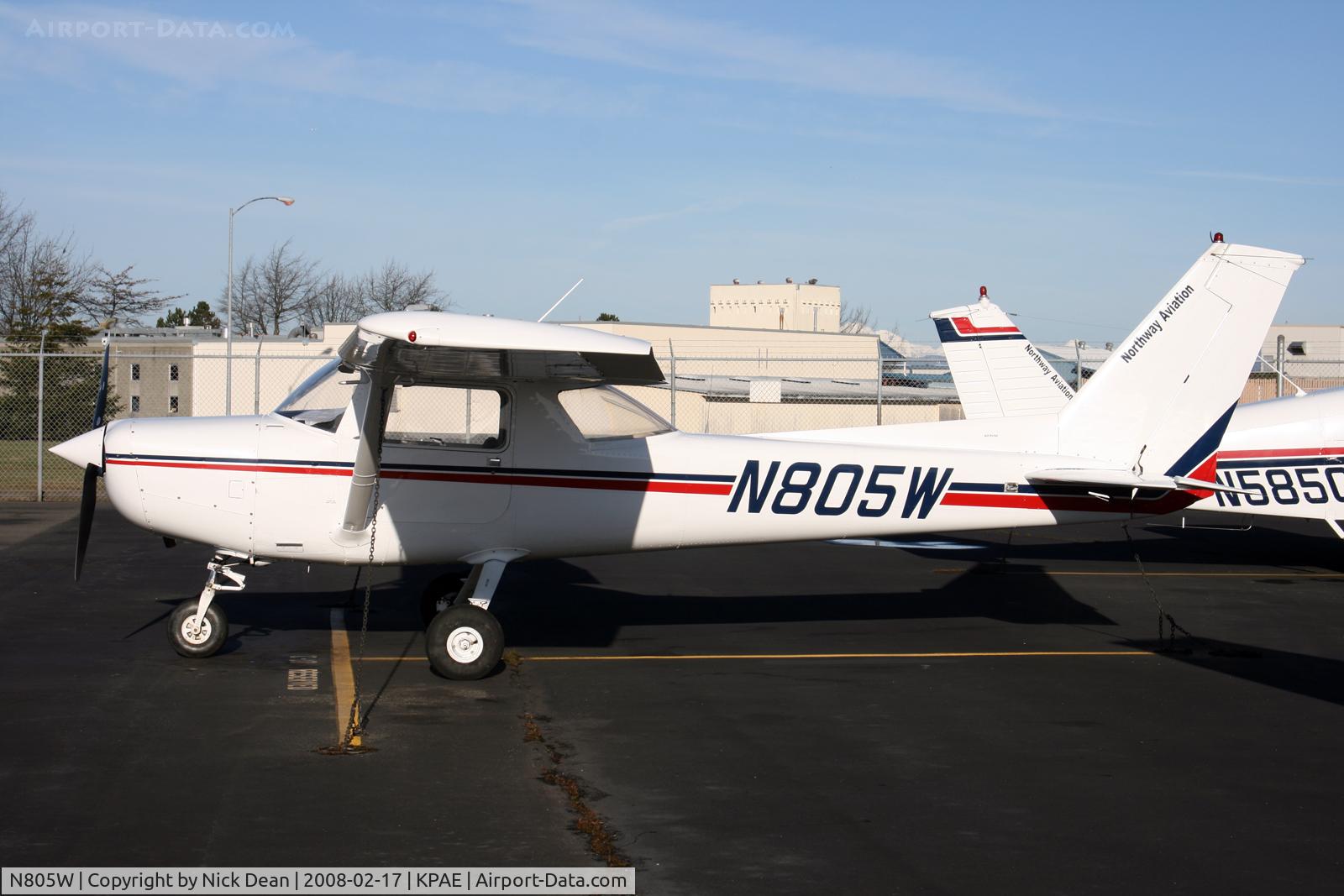 N805W, Cessna 152 C/N 15280190, /