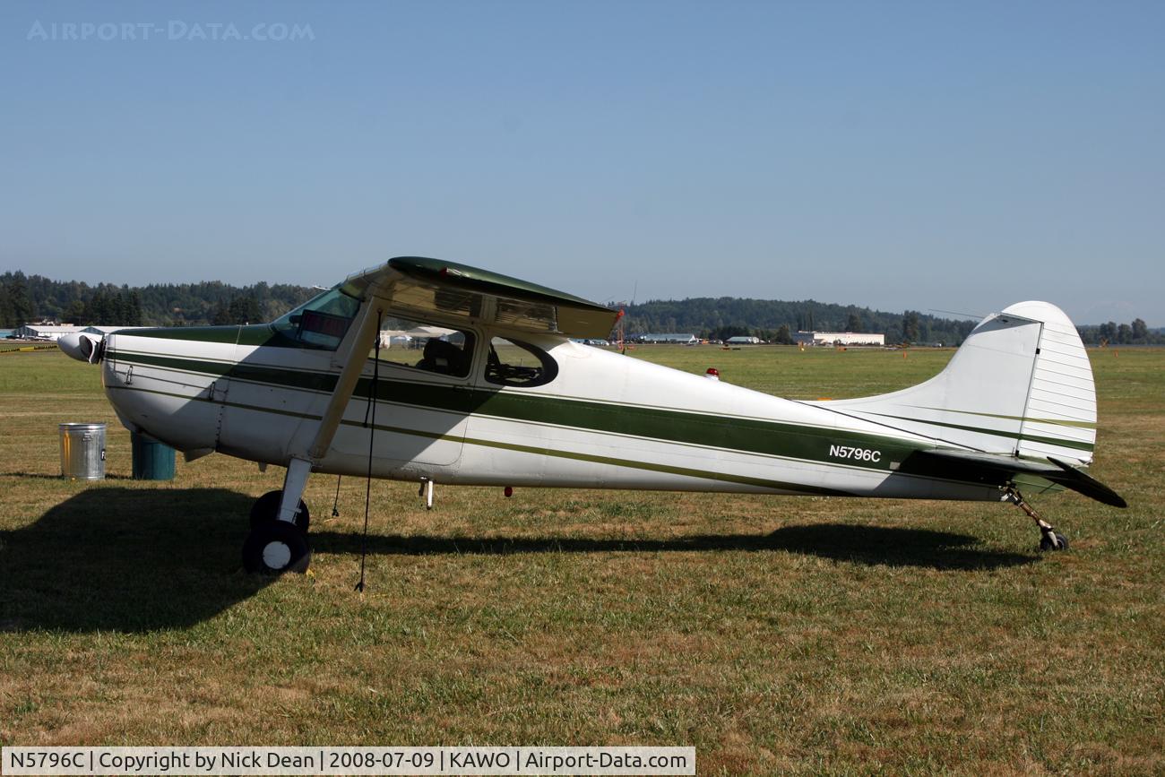 N5796C, 1950 Cessna 170A C/N 19750, /