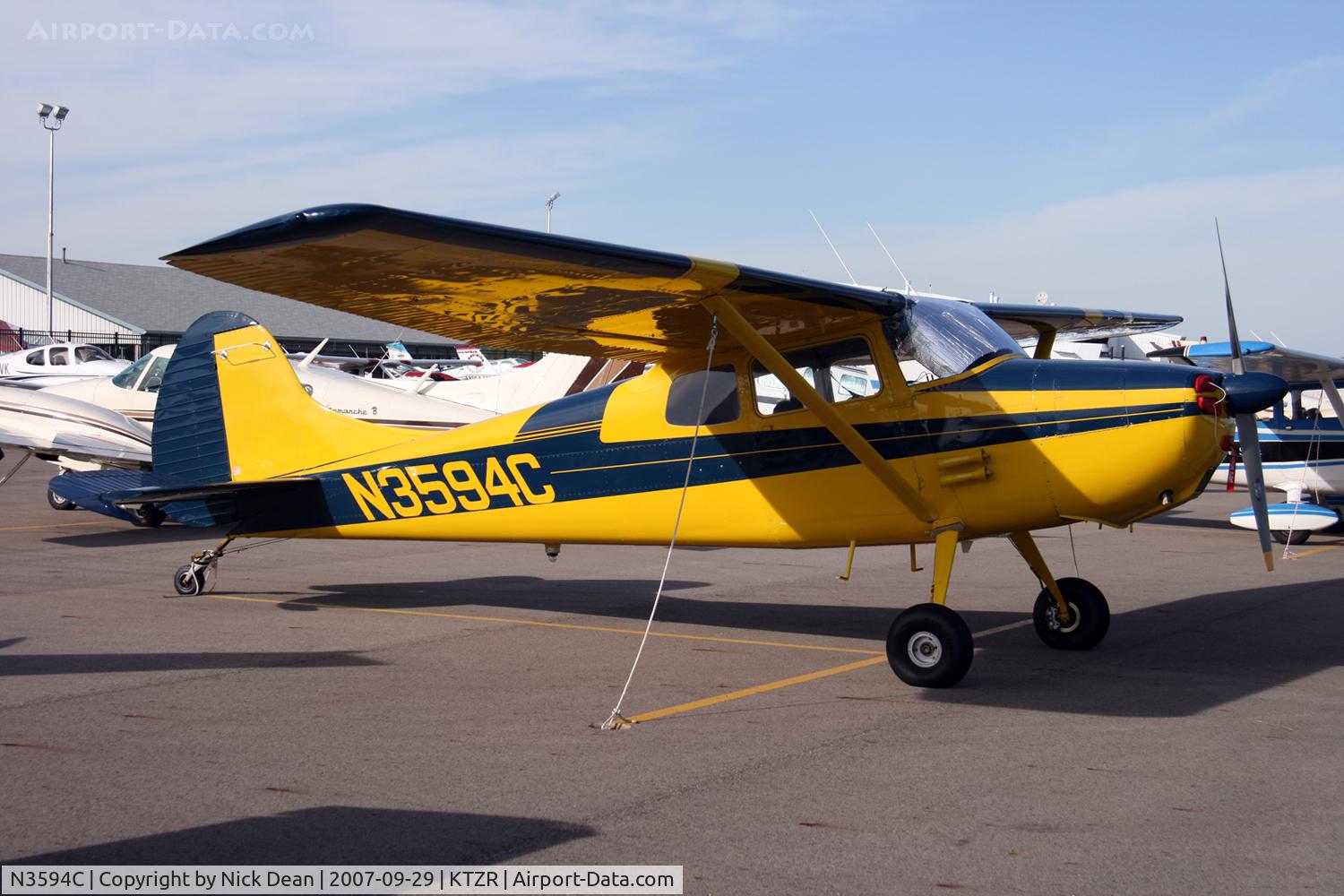 N3594C, 1955 Cessna 170B C/N 26638, /