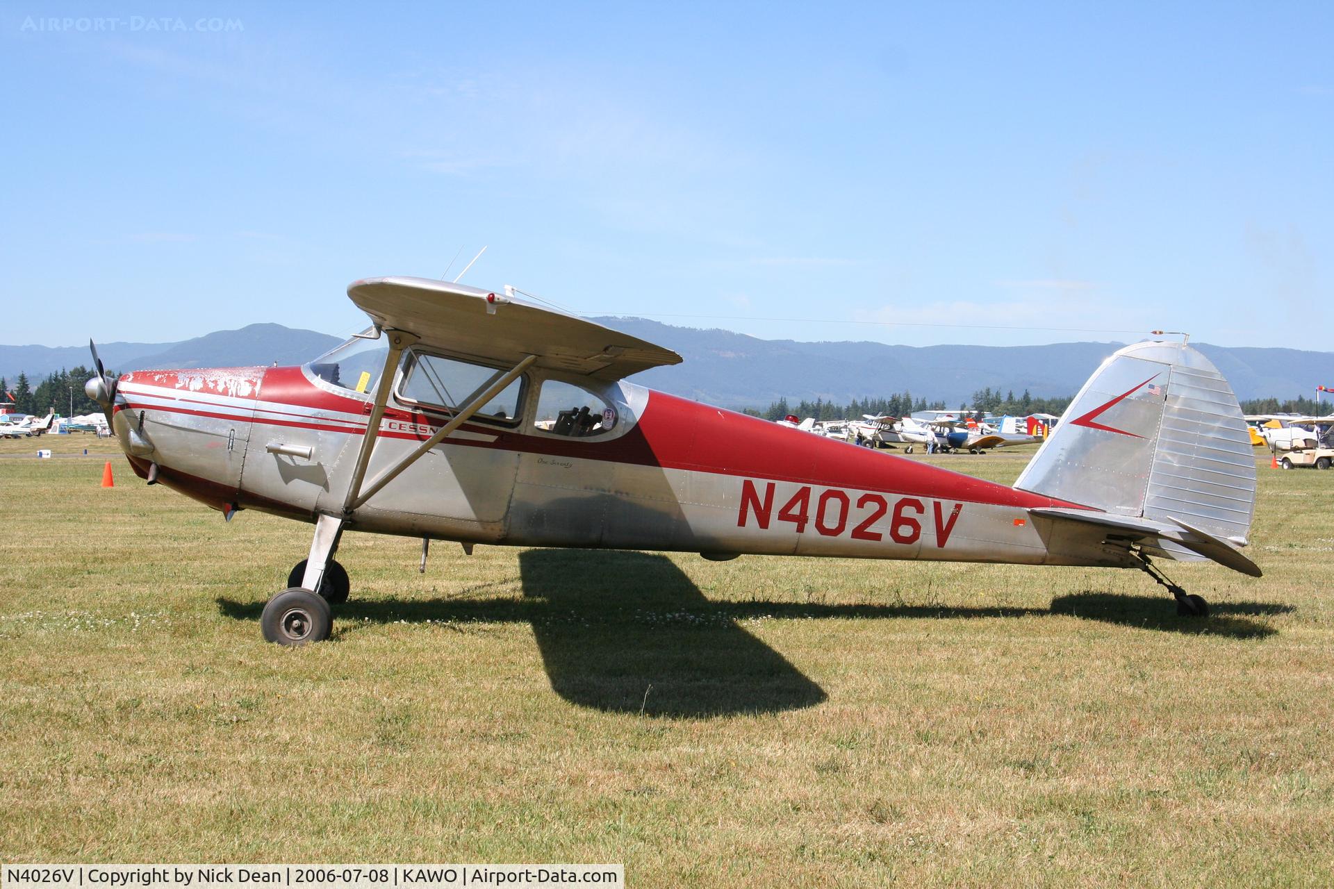 N4026V, 1948 Cessna 170 C/N 18345, /