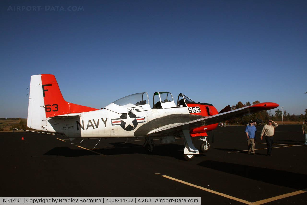 N31431, 1968 North American T-28C Trojan C/N 226-11 (140063), Taken at the 2008 Stanly County Fly-In and Air Show.