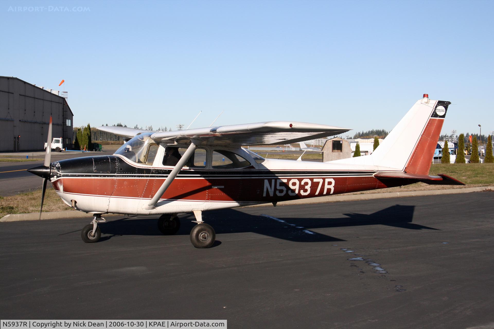 N5937R, 1965 Cessna 172G C/N 17253606, /