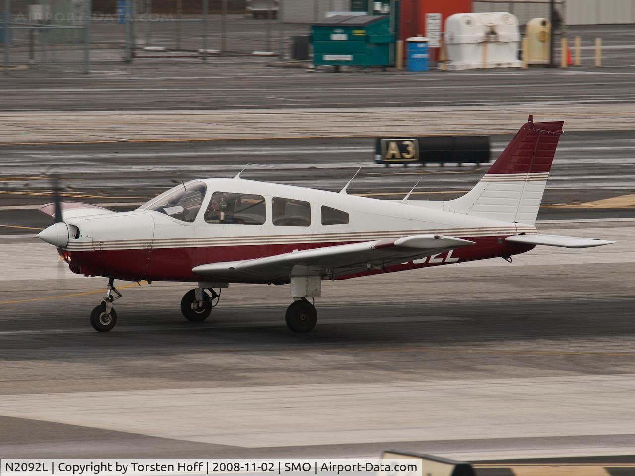 N2092L, 1978 Piper PA-28-161 Warrior II C/N 28-7916241, N2092L departing from RWY 21