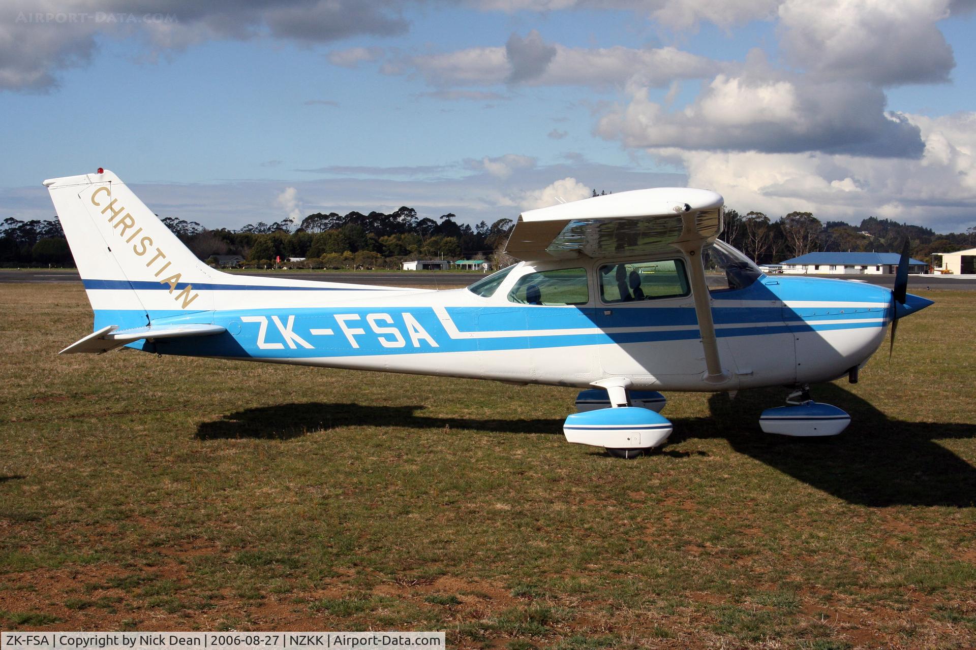 ZK-FSA, Cessna 172M C/N 17266554, /