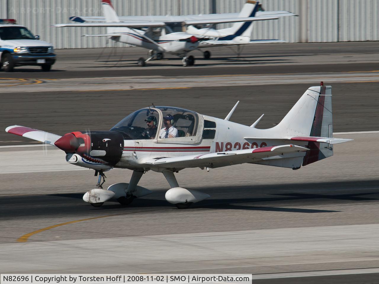 N82696, 1971 Scottish Aviation Bulldog Series 100 Model 101 C/N BH100/128, N82696 departing from RWY 21
