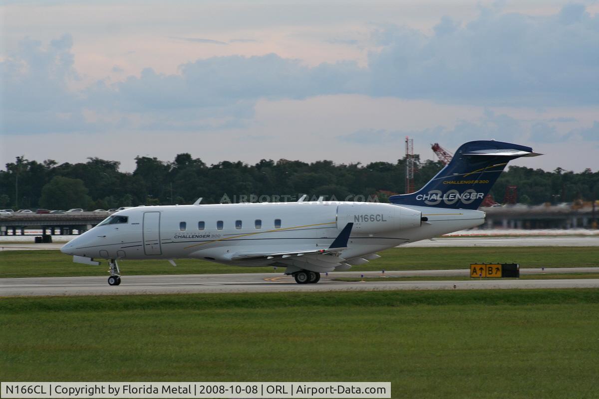 N166CL, 2007 Bombardier Challenger 300 (BD-100-1A10) C/N 20166, Challenger 300