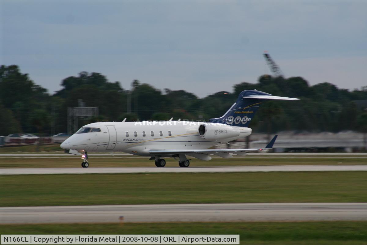 N166CL, 2007 Bombardier Challenger 300 (BD-100-1A10) C/N 20166, Challenger 300