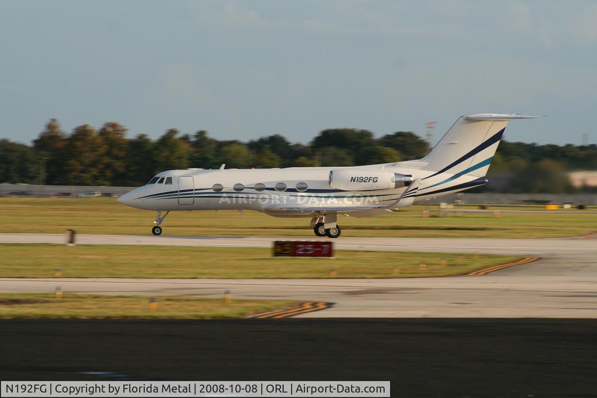 N192FG, 1993 Grumman G-1159 Gulfstream II C/N 192, Gulfstream II