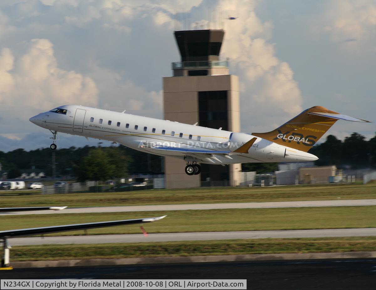 N234GX, 2007 Bombardier BD-700-1A10 Global Express XRS C/N 9234, Global Express XRS