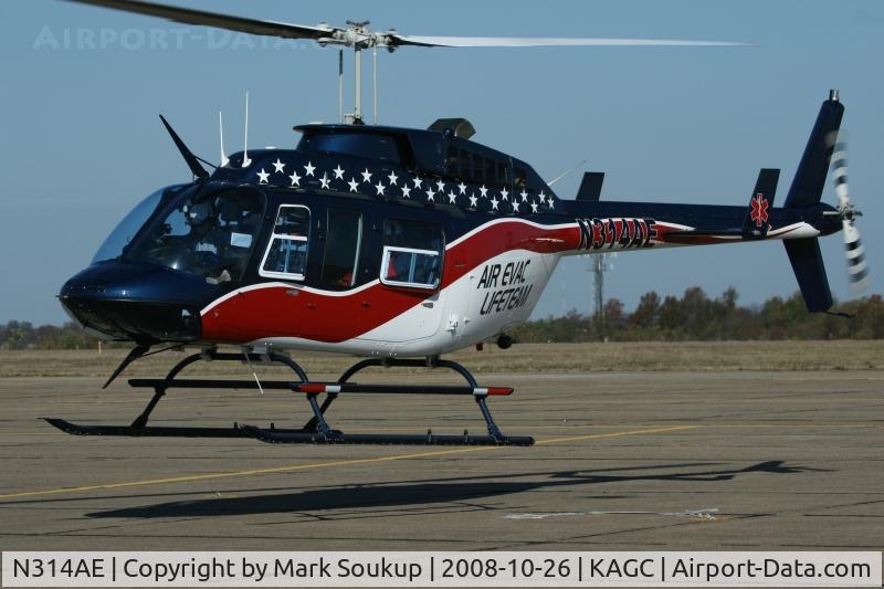 N314AE, 1999 Bell 206L-4 LongRanger IV LongRanger C/N 52222, N314AE @ KAGC
