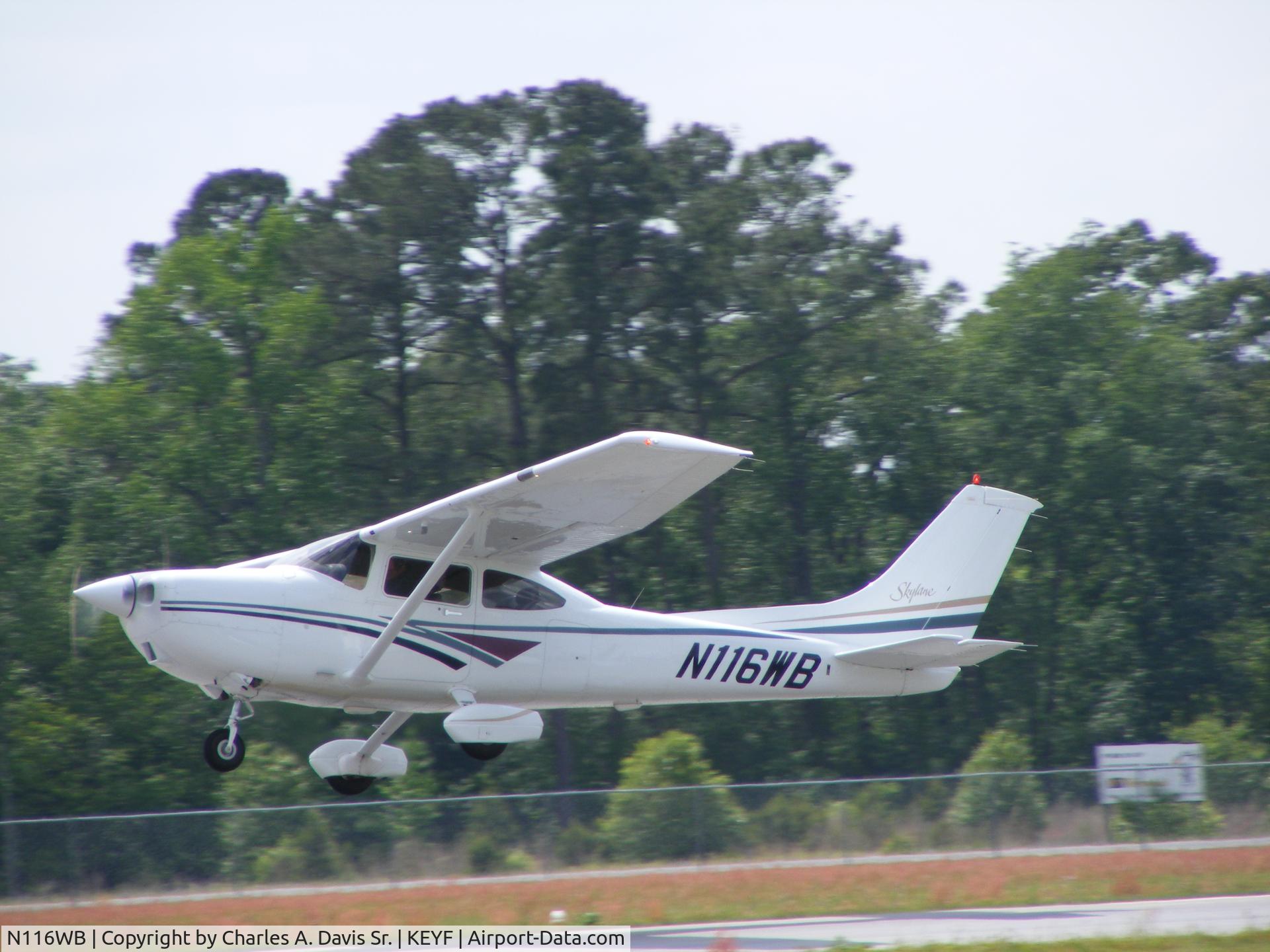 N116WB, 1998 Cessna 182S Skylane C/N 18280170, N116WB Departing KEYF