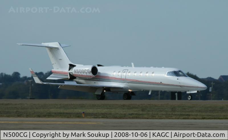 N500CG, 1998 Learjet Inc 45 C/N 009, N500CG @ KAGC