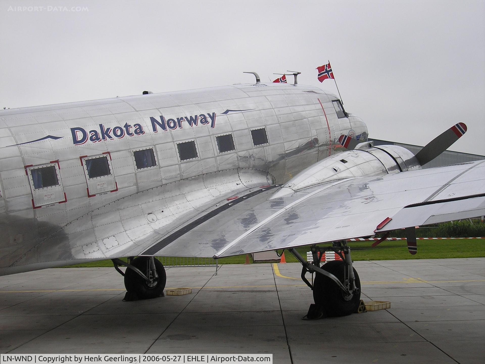 LN-WND, 1943 Douglas C-53D-DO Skytrooper (DC-3A) C/N 11750, Dakota Fly In , Lelystad Airport , Aviodrome