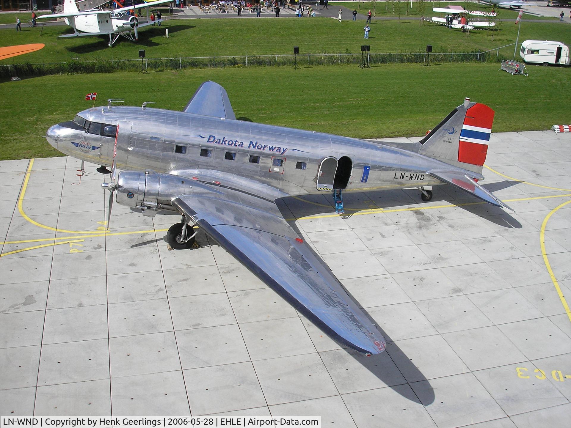 LN-WND, 1943 Douglas C-53D-DO Skytrooper (DC-3A) C/N 11750, Dakota Fly In, Aviodrome , Lelystad Airport