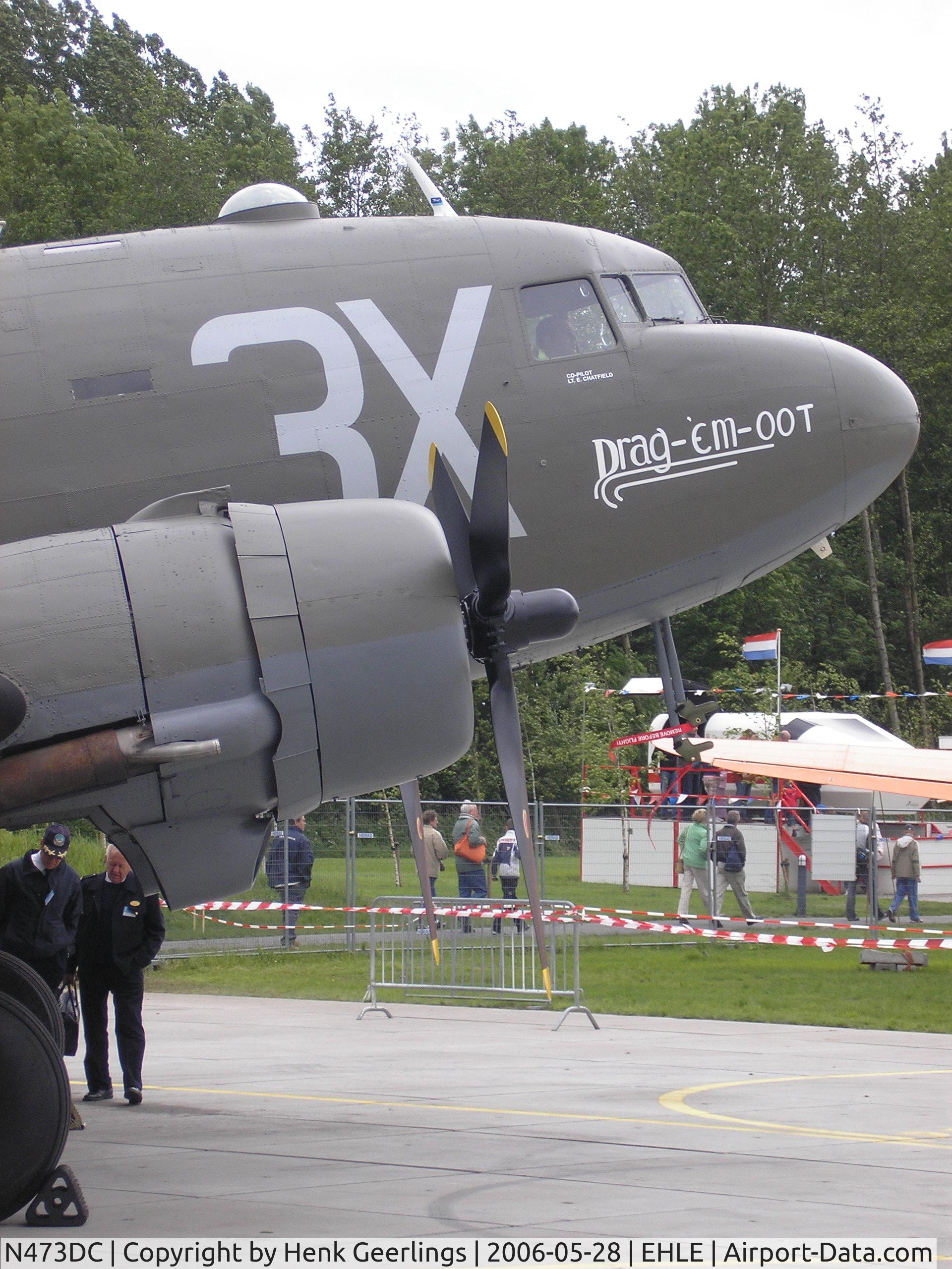 N473DC, 1942 Douglas DC3C (C-47A) C/N 19345, Dakota Fly In, Aviodrome , Lelystad Airport