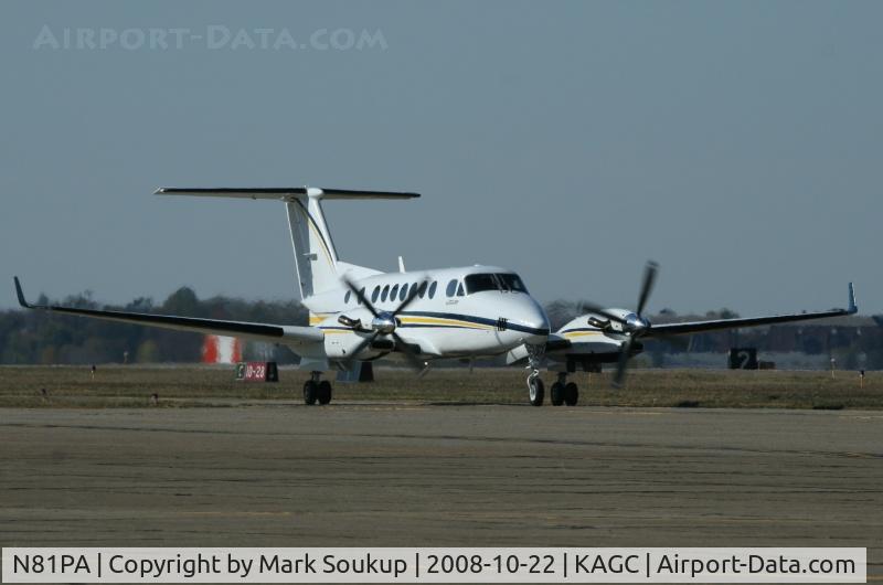N81PA, 1999 Raytheon Aircraft Company B300 C/N FL-250, N81PA @ KAGC
