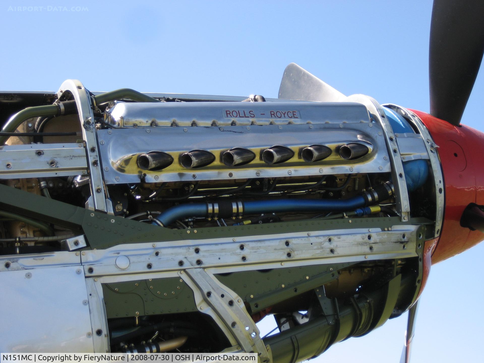 N151MC, 1968 North American F-51D Mustang Mustang C/N AF6722581, Panels off for Warbird judging.