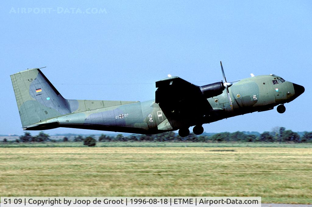 51 09, Transall C-160D C/N D146, definately not fully loaded