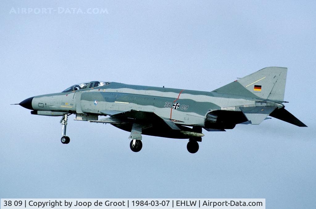 38 09, 1972 McDonnell Douglas F-4F Phantom II C/N 4631, JBG 36. Freshly painted in the than new grey colors.