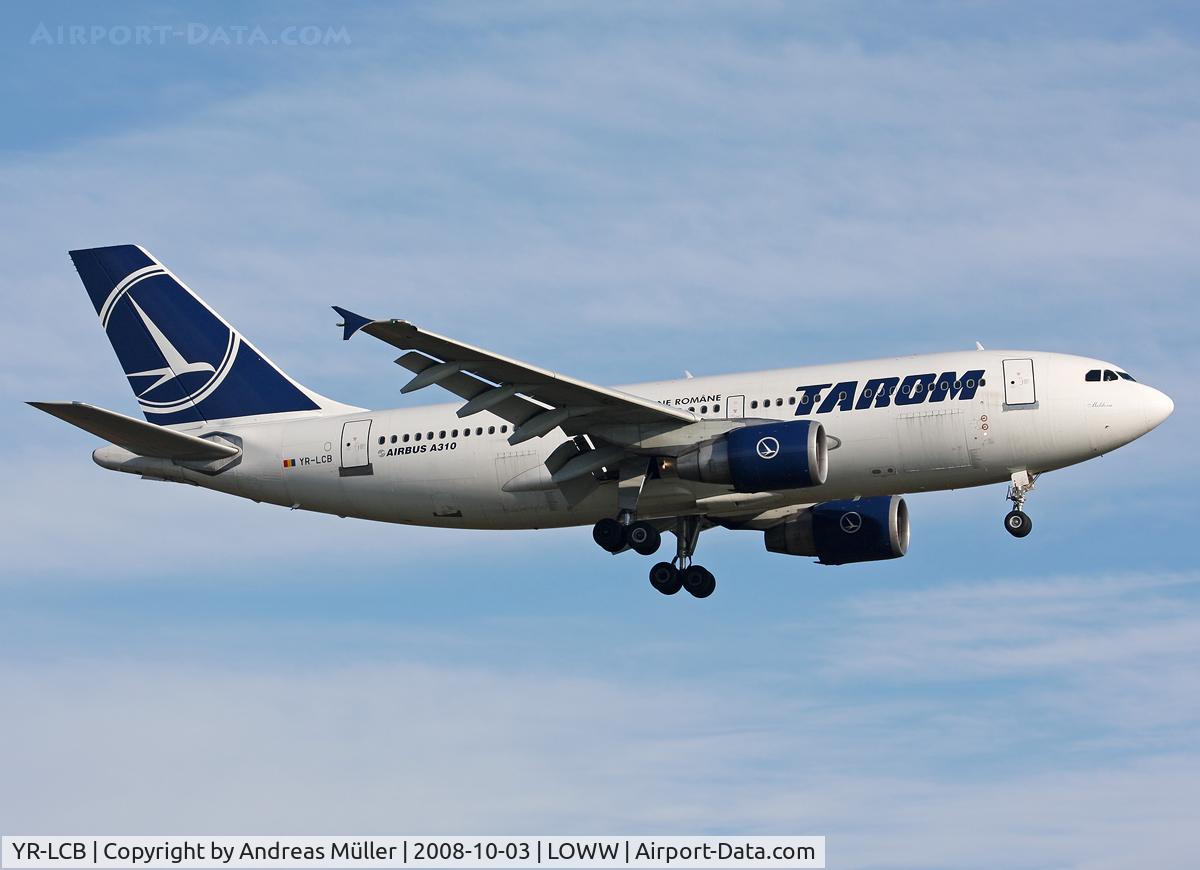 YR-LCB, 1992 Airbus A310-322 C/N 644, For landing.