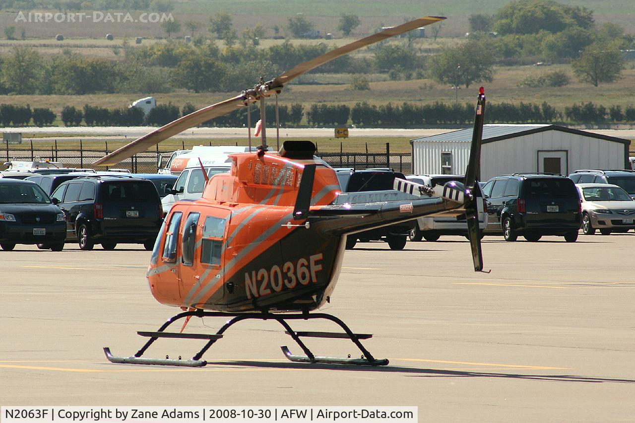 N2063F, 1996 Schweizer 269C C/N S1735, Bell 206B at Alliance - Fort Worth
