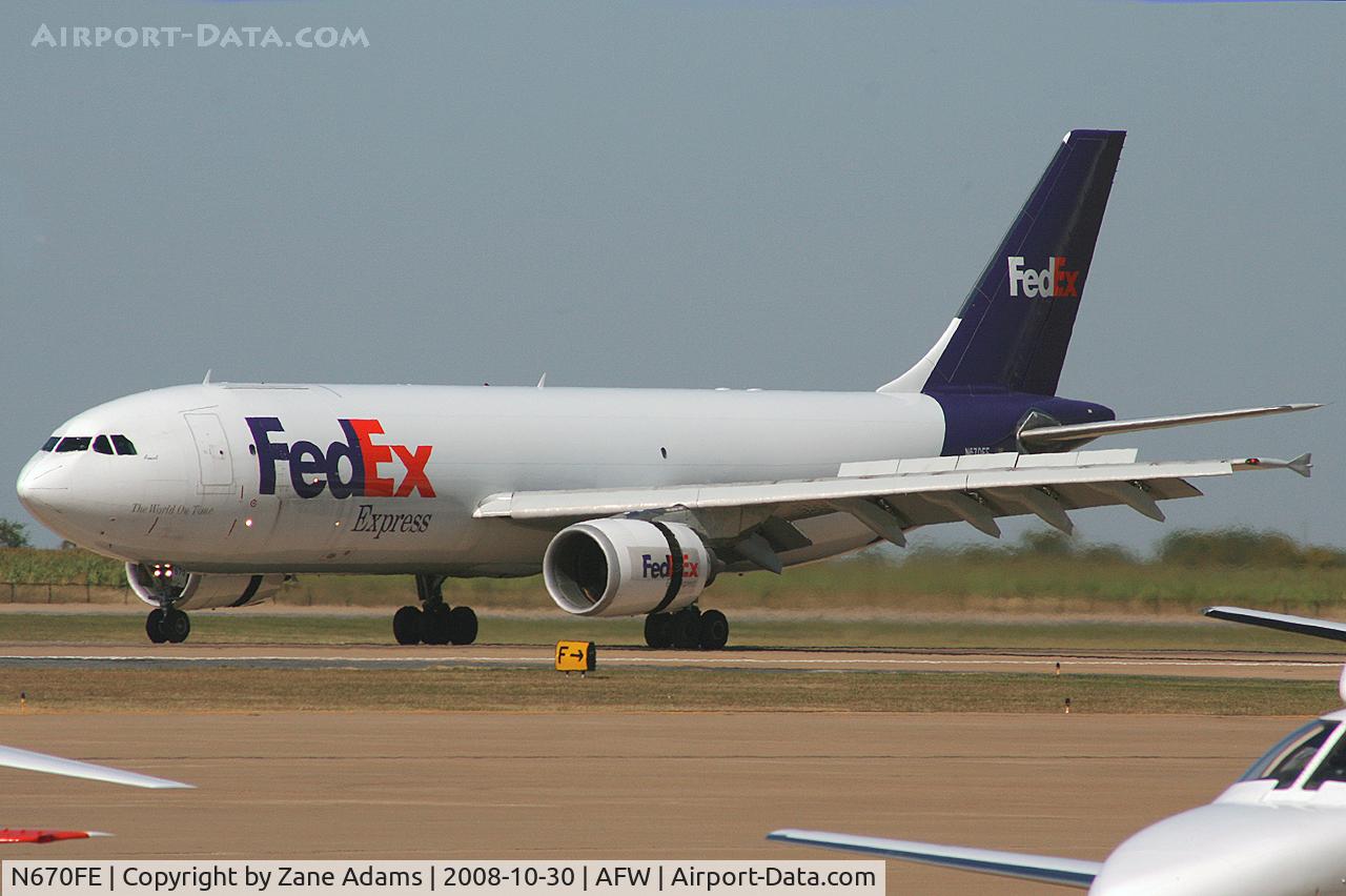 N670FE, 1997 Airbus A300F4-605R C/N 777, At Alliance - Fort Worth