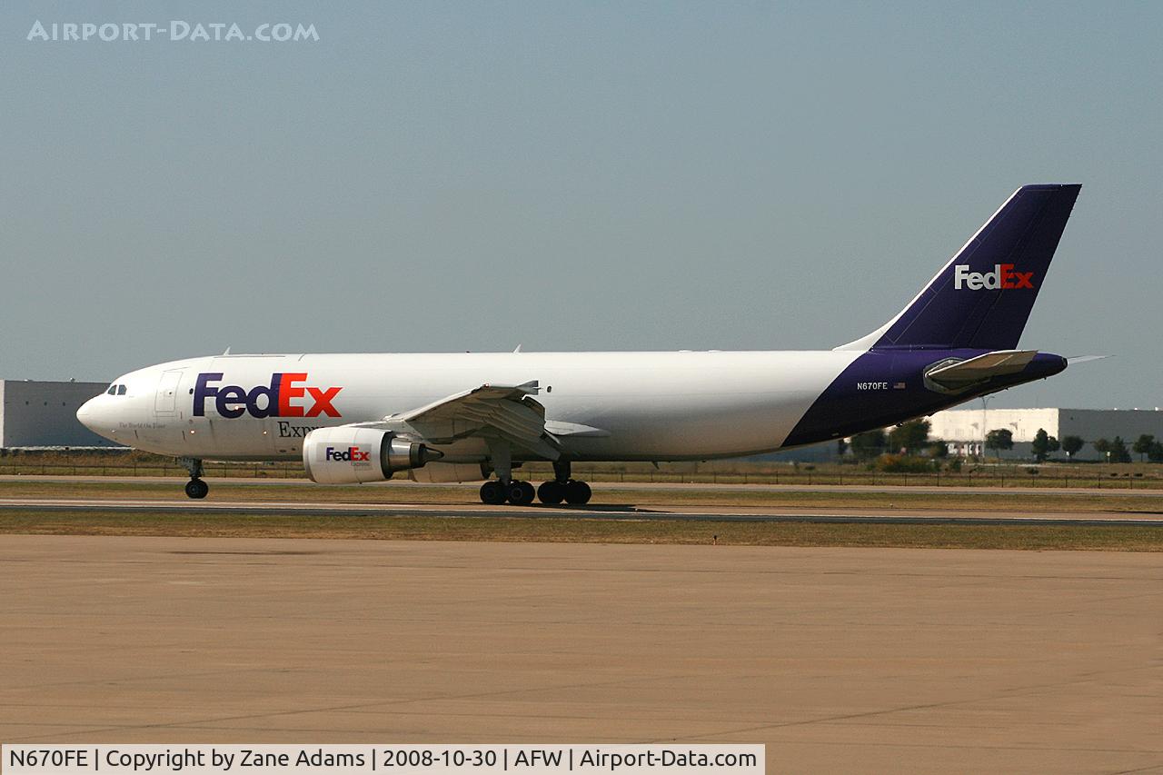 N670FE, 1997 Airbus A300F4-605R C/N 777, At Alliance - Fort Worth