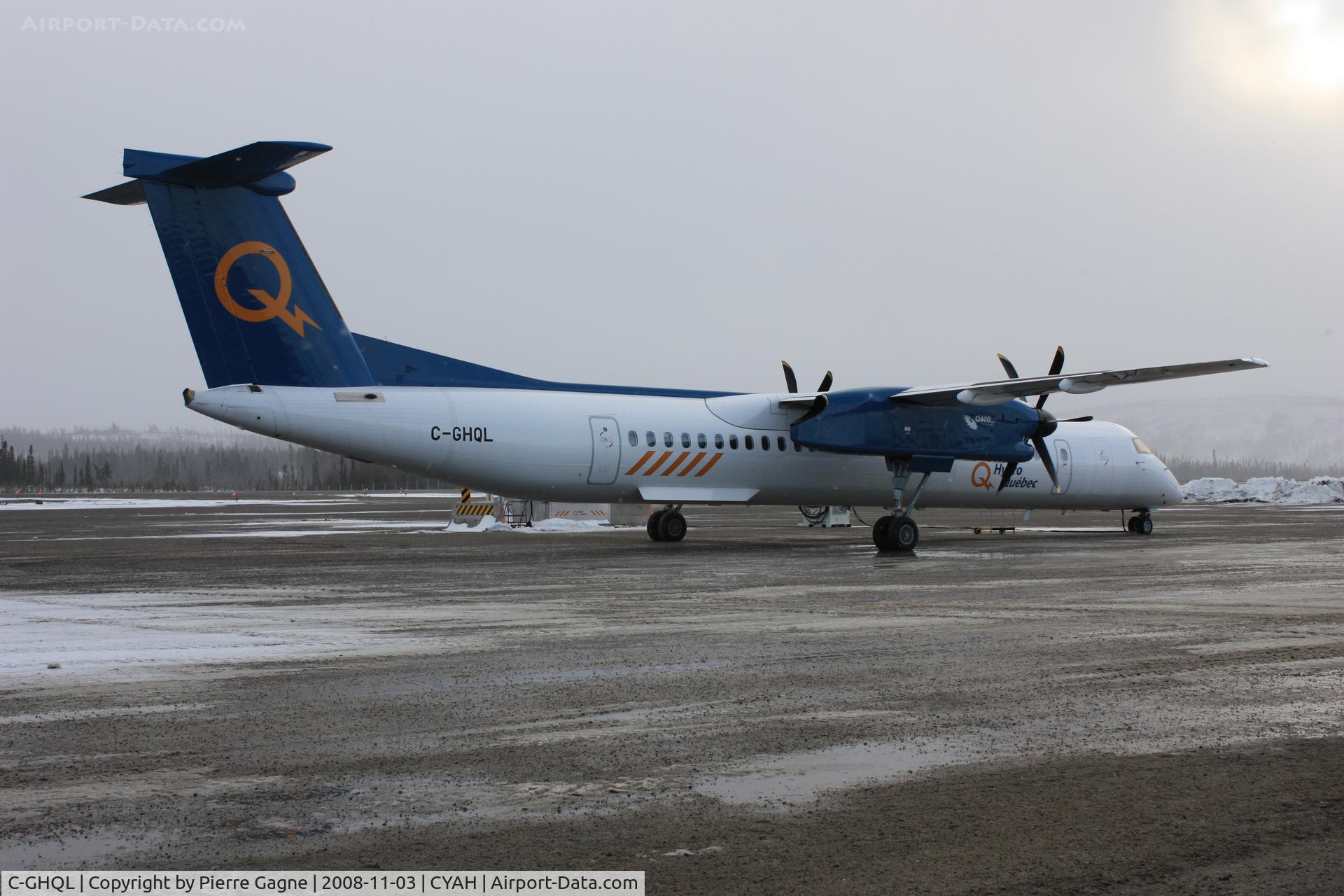 C-GHQL, 2005 De Havilland Canada DHC-8-402Q Dash 8 C/N 4115, C-GHQL operate north of Quebec, Canada