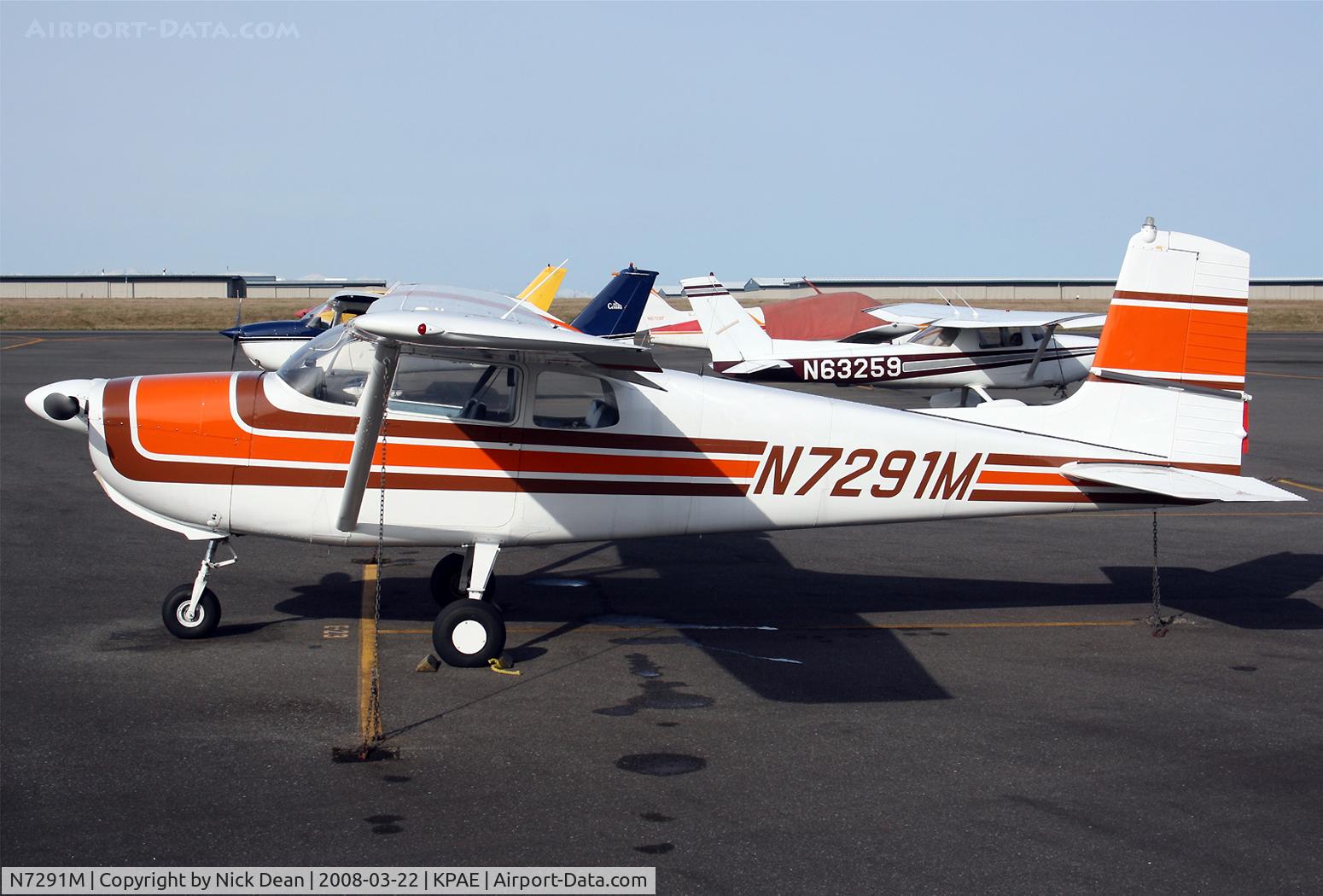 N7291M, 1958 Cessna 175 Skylark C/N 55591, /