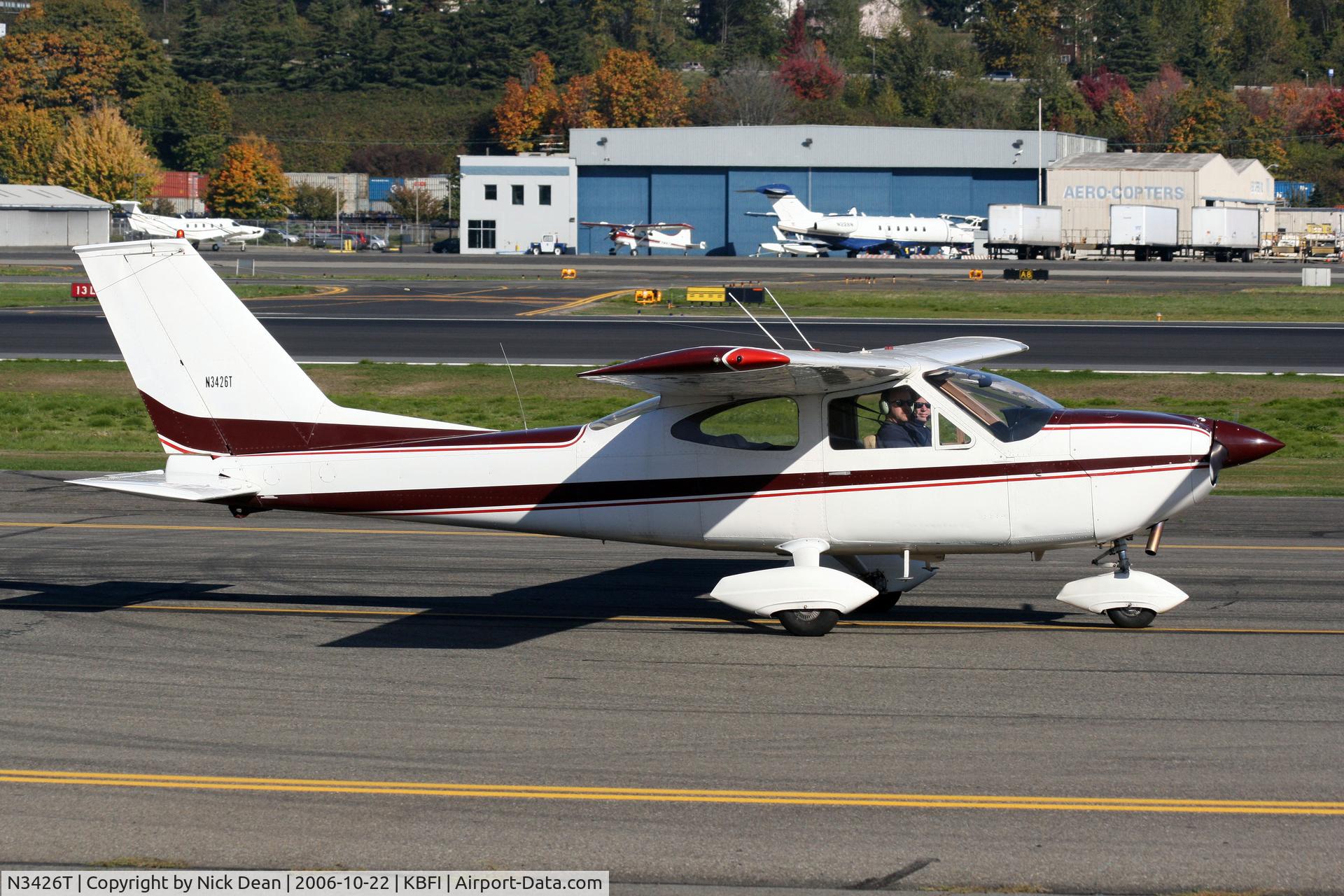 N3426T, 1968 Cessna 177 Cardinal C/N 17700726, .