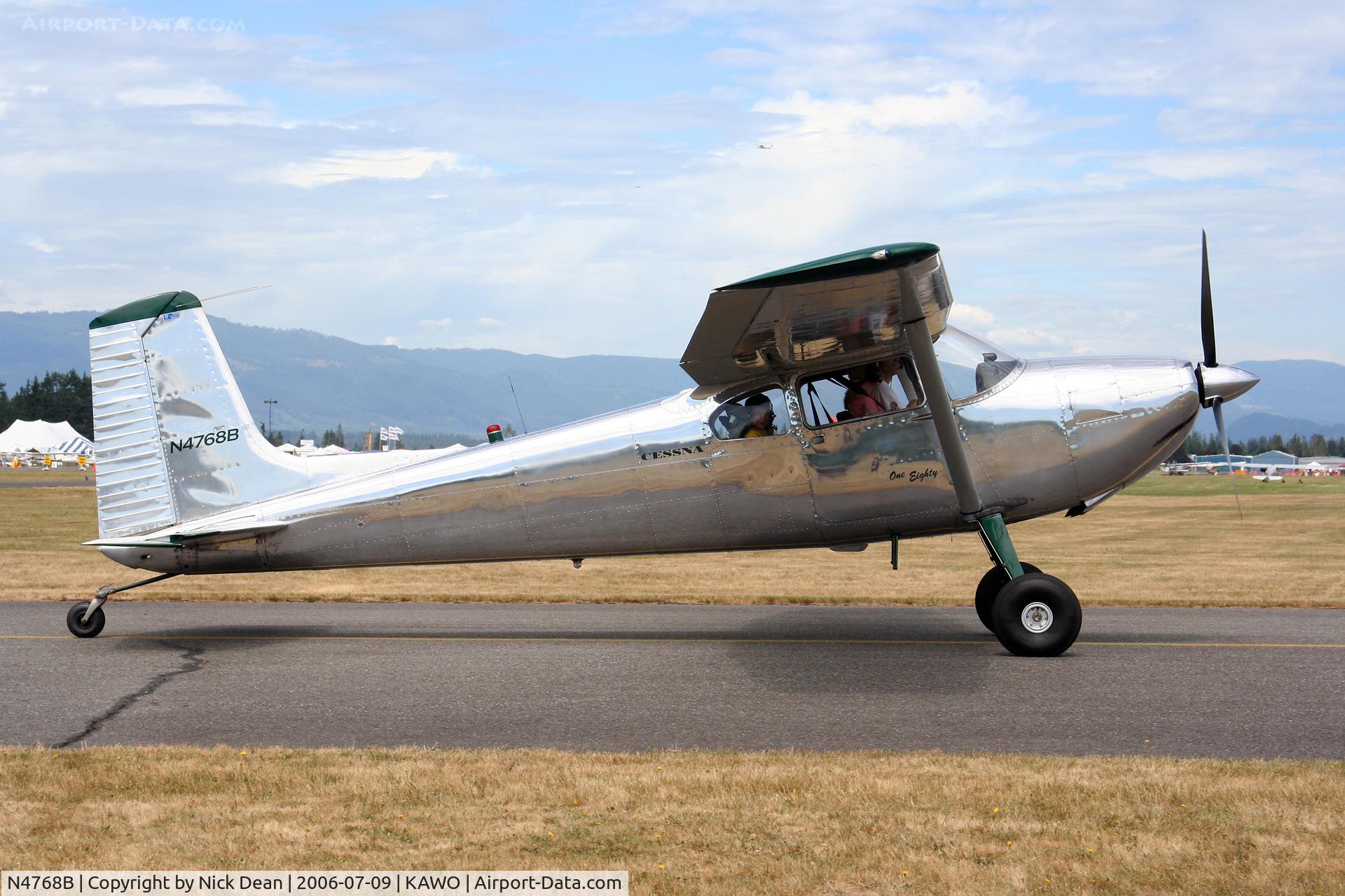 N4768B, 1955 Cessna 180 C/N 31666, .