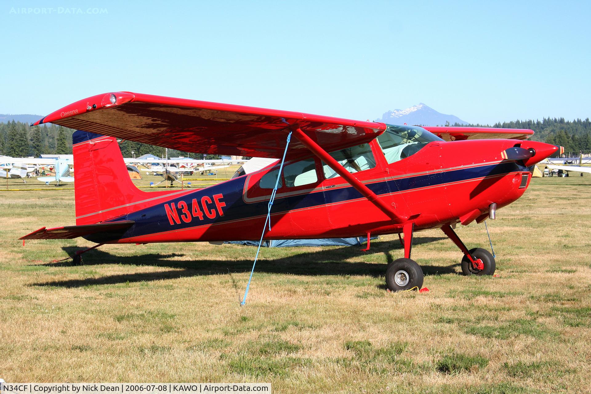 N34CF, 1974 Cessna 180J C/N 18052473, /