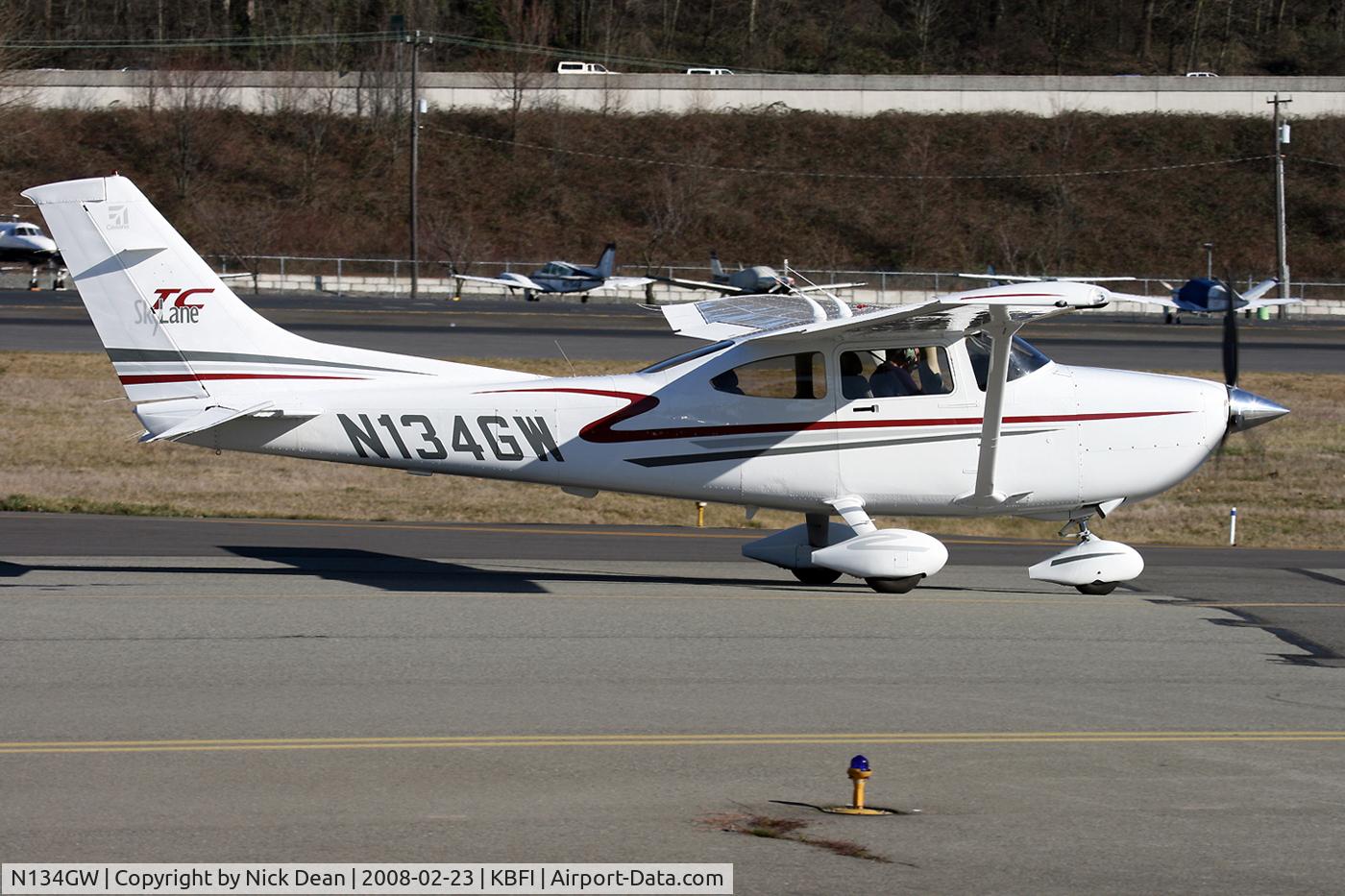 N134GW, 2002 Cessna T182T Turbo Skylane C/N T18208134, KBFI