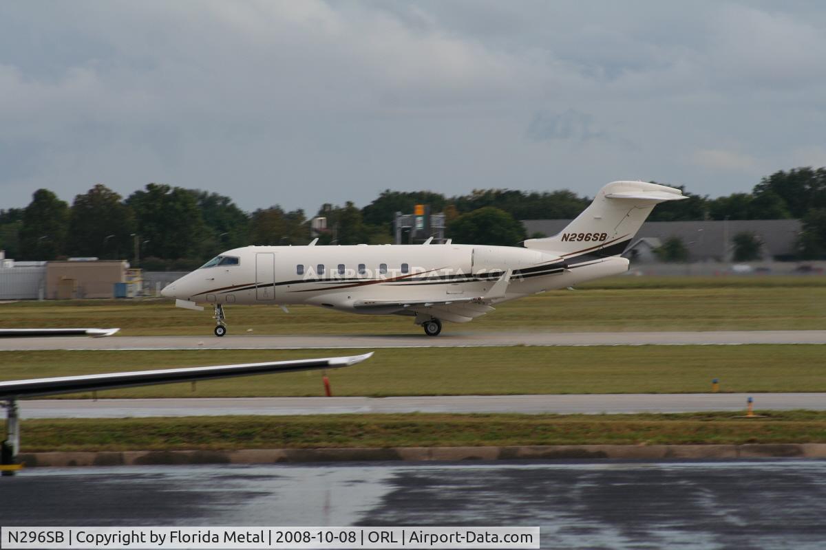 N296SB, 2007 Bombardier Challenger 300 (BD-100-1A10) C/N 20157, Bombardier BD-100