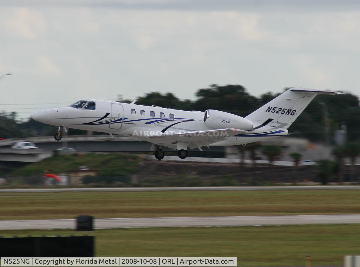 N525NG, 2008 Cessna 525C CitationJet CJ4 C/N 525C-0001, Cessna 525C
