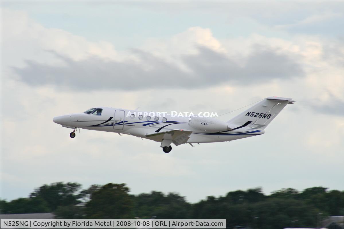 N525NG, 2008 Cessna 525C CitationJet CJ4 C/N 525C-0001, Cessna CJ4