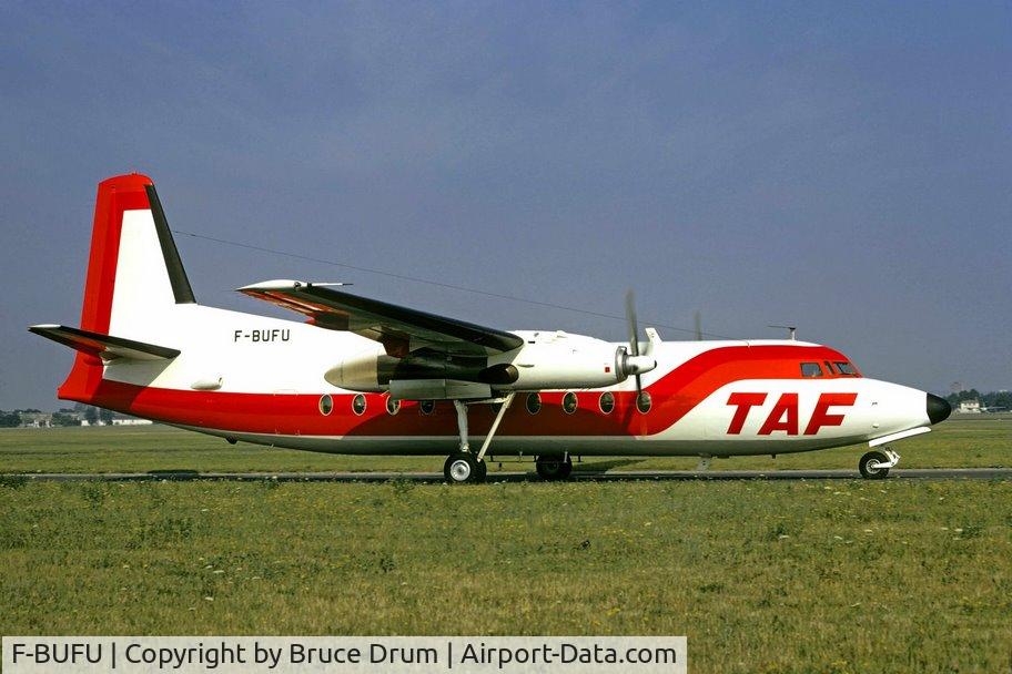 F-BUFU, 1963 Fokker F-27-200 Friendship C/N 10228, Fokker 27-200