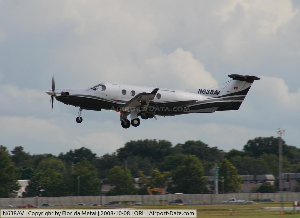 N638AV, 2005 Pilatus PC-12/45 C/N 638, Pilatus PC-12