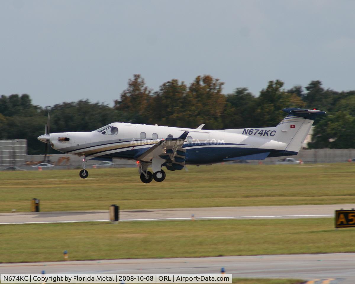 N674KC, 2005 Pilatus PC-12/45 C/N 674, Pilatus PC-12