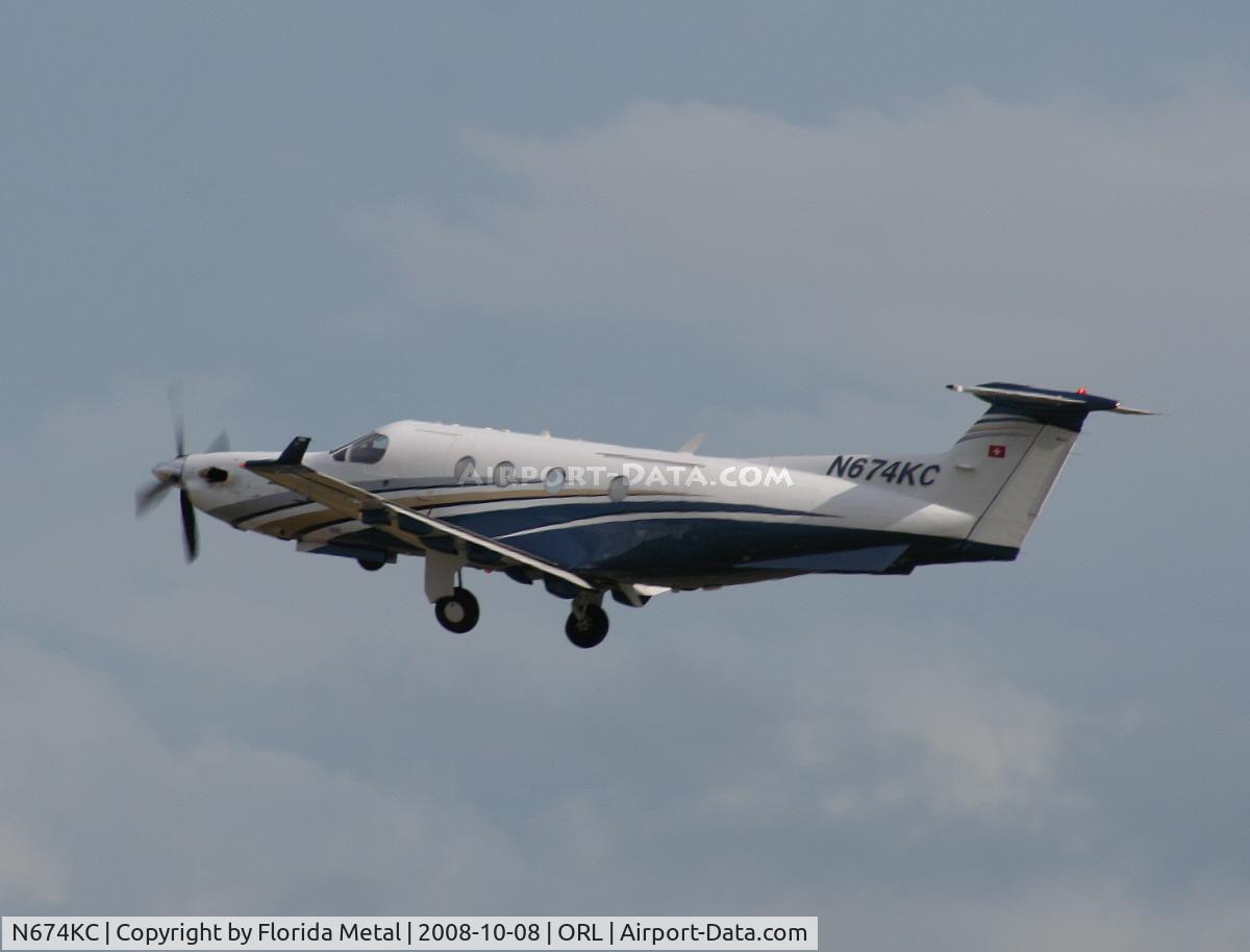 N674KC, 2005 Pilatus PC-12/45 C/N 674, Pilatus PC-12