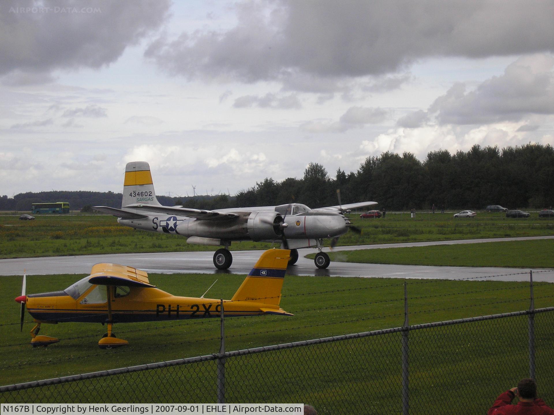 N167B, 1944 Douglas A-26B Invader C/N 27881, Giants of History Fly in , Aviodrome - Lelystad Airport