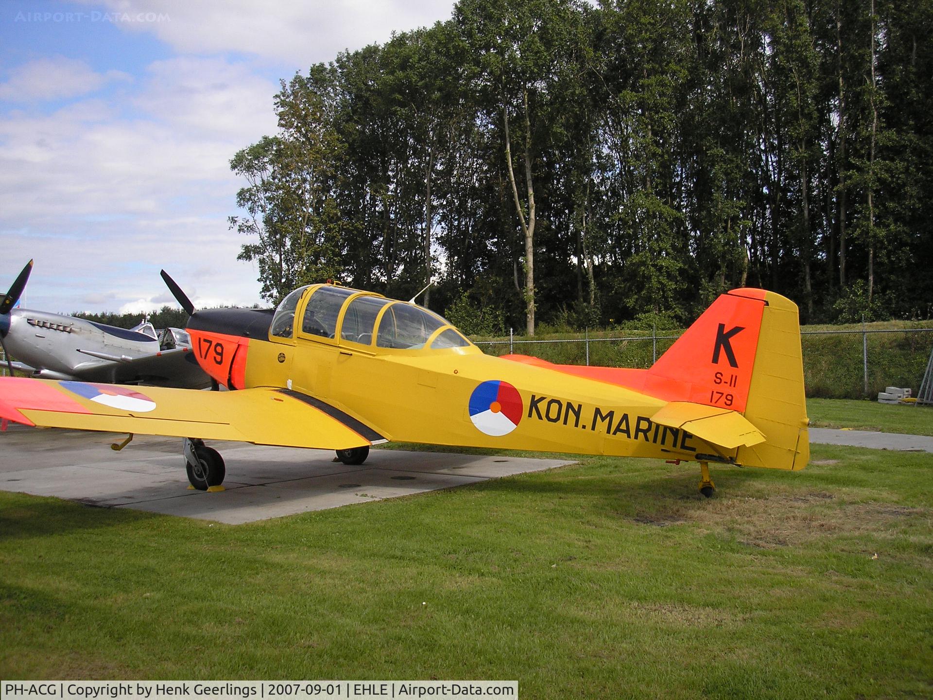 PH-ACG, Fokker S.11-1 Instructor C/N 6279, Fly in , Aviodrome - Lelystad Airport