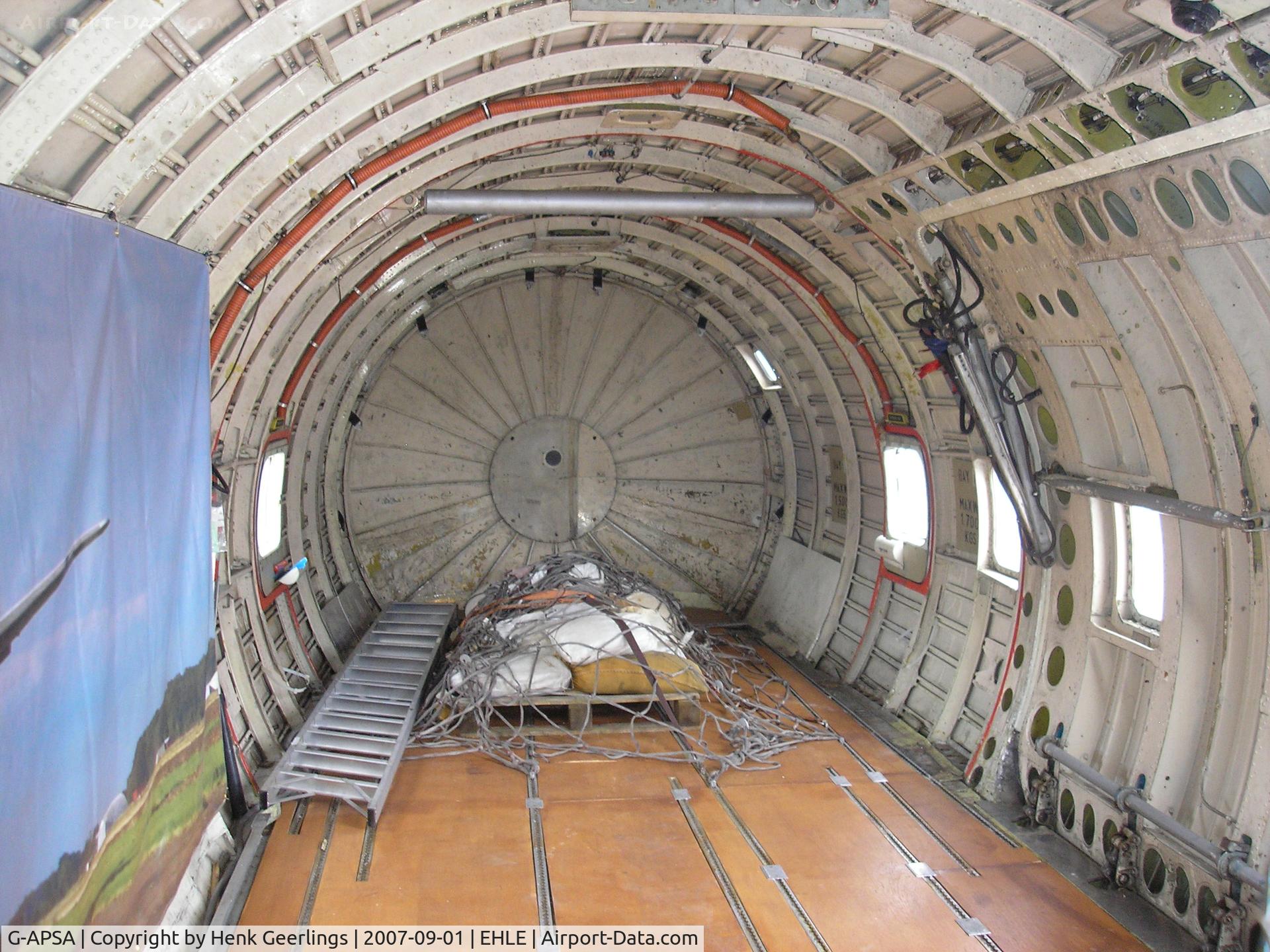 G-APSA, 1958 Douglas DC-6A C/N 45497, Giants of History Fly in , Aviodrome - Lelystad Airport