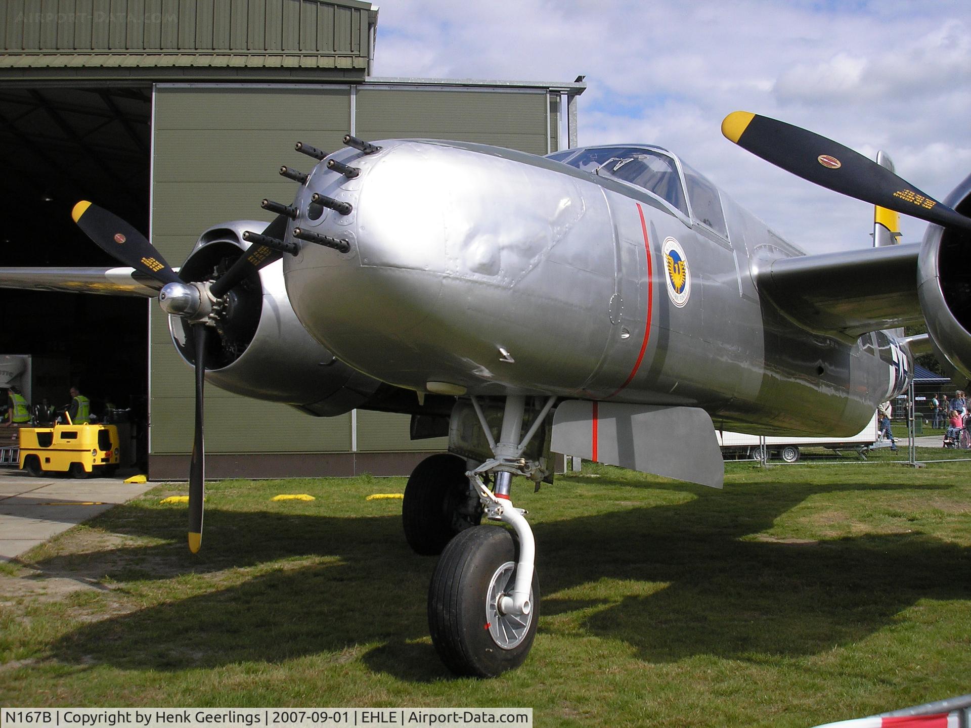 N167B, 1944 Douglas A-26B Invader C/N 27881, Giants of History Fly in , Aviodrome - Lelystad Airport