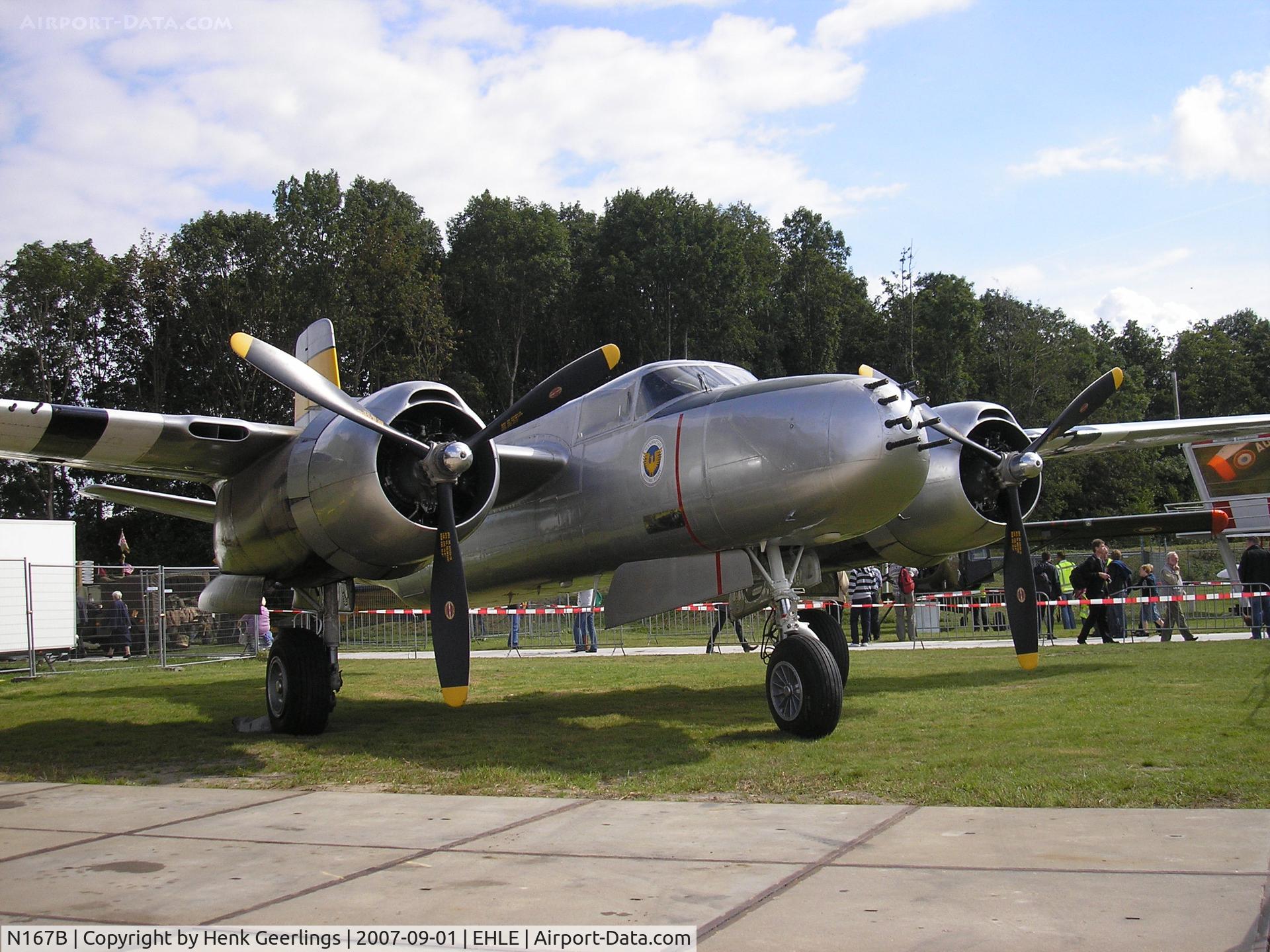 N167B, 1944 Douglas A-26B Invader C/N 27881, Giants of History Fly in , Aviodrome - Lelystad Airport