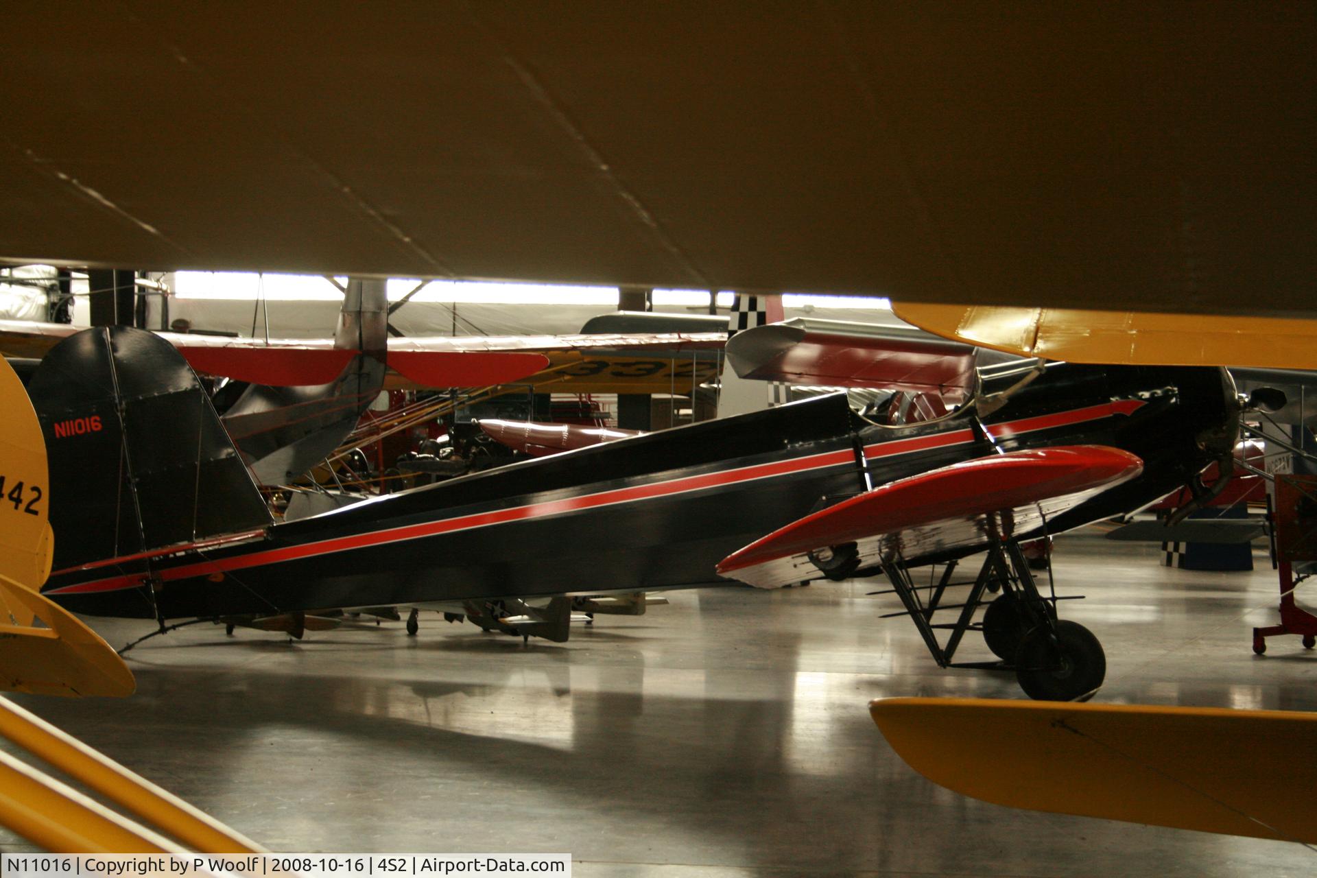 N11016, 1931 Spartan C2-60 C/N J-3, WAAAM exhibit