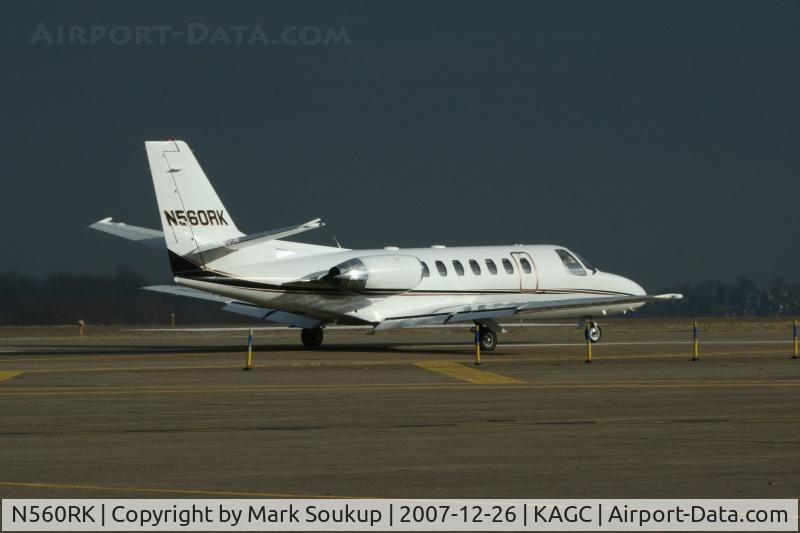 N560RK, 1997 Cessna 560 Citation Ultra C/N 560-0407, N560RK @ KAGC
