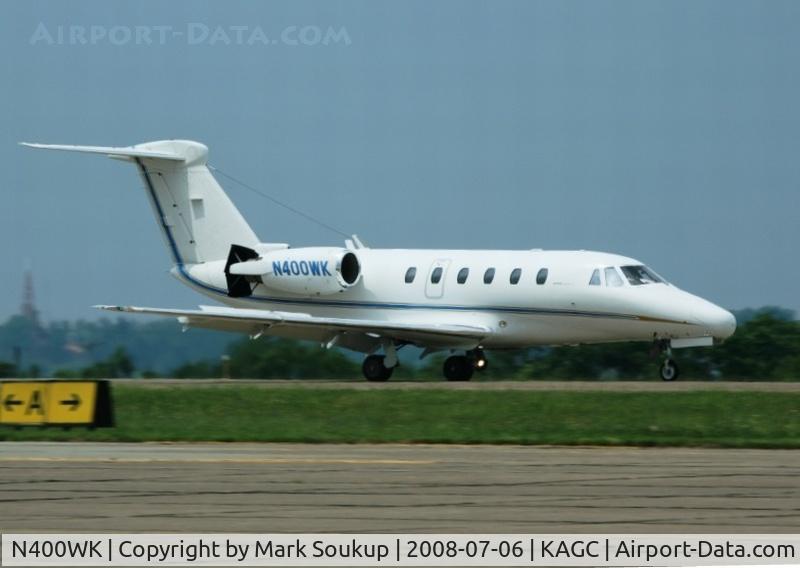 N400WK, 1993 Cessna 650 C/N 650-0231, N400WK Arriving KAGC