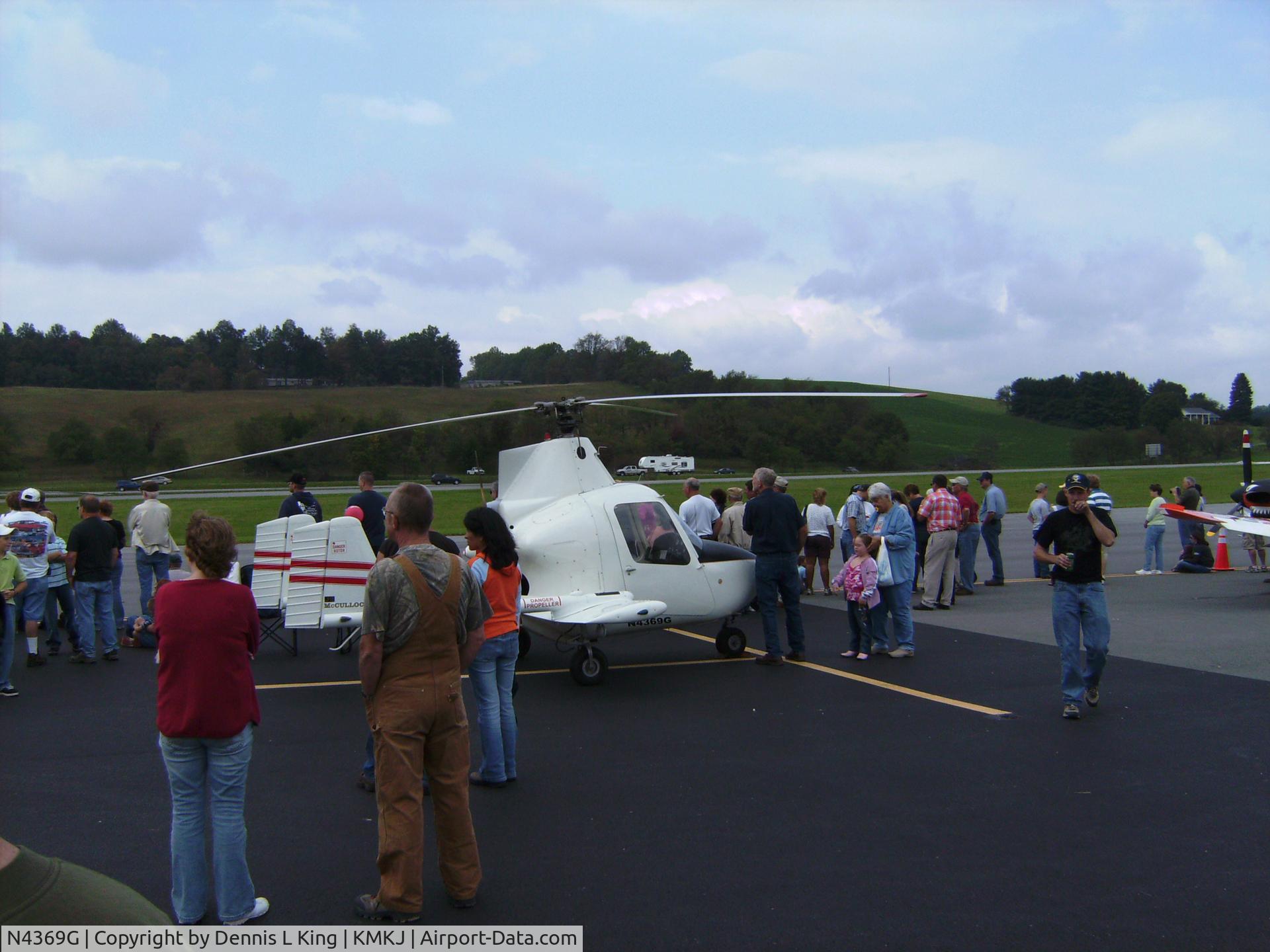 N4369G, 1972 Mcculloch J-2 C/N 079, Fall flyin 2008 Mountain Impire Airport Va.